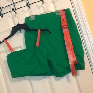 Top and Skirt Set